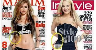 Snapchat a stylized letter f. 16 Celeb Photoshoot Photoshop Fails