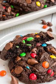Nestle toll house m&m's minis cookie dough brings two of your favorites together in the ultimate treat. Chocolate M M S Cookies Recipe Shugary Sweets