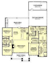 This Wonderful 3 Bedroom 2 Bath House Plan Is Loaded With Features And Style It Of Craftsman Style House Plans Country House Plans Barndominium Floor Plans