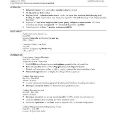 Junior Industrial Engineer Resume Best Ideas Of Sample Industrial ...