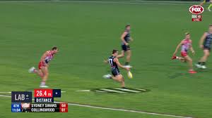 Punting on sydney vs collingwood? Afl 2019 Callum Brown Running 26 4 Metres Sydney Swans Vs Collingwood On The Couch Jonathan Brown
