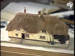 How to thatch a roof. Hair Thatching 1958 Youtube