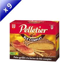 Lot De 9 Pelletier Pain Grille Au Ble Complet 500g Achat Vente Biscottes Pain Grille Ble Complet Cdiscount