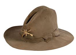 Us Spanish American War 1889 Campaign Hat With Company F 10th Infantry Regiment Insignia American War The Spanish American War Military Headgear