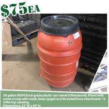 This is used when your rain barrel is full, the rain will then flow away from your house. Rain Barrel Construction Junction