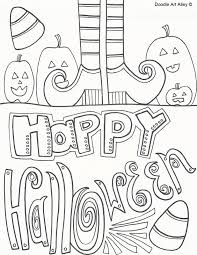 Free halloween coloring pages , halloween printables, monster coloring pages, and halloween colour in sheets for students. Halloween Coloring Pages Doodle Art Alley