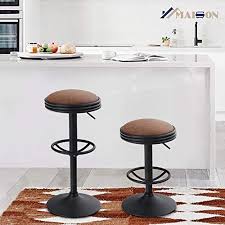 When scrolling through pinterest for kitchen inspirations, 3 things immediately catch my eye: Maison Swivel Bar Stool For Kitchen Counter Adjustable Farmhouse Counter Height Bar Chair Modern Kitchen Island Stools