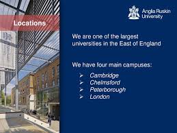 East road, cambridge, gb, cambridge united kingdom +3. Academic Registry Anglia Ruskin University Ppt Download