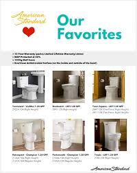 The american standard champion 4 is the undisputed leader in high performance toilets. American Standard Sell These Toilets 1117 Pdf Rubenstein Supply Company