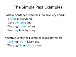 Kami akan memberikan buku itu padanya (pr) ketika dia (pr) datang. Rumus Dan 15 Contoh Kalimat Negative Simple Past Tense