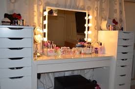Sunshine Makeup Vanity Room Update Ikea Makeup Vanity Vanity Room Malm Dressing Table