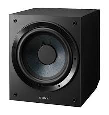 Brand Sony Color Black Features 115 Watt Amplified Subwoofer 6 Ohms 80 Hz 10 Thd Compatible With High Resolution Audi Subwoofer Home Theater Tv Sony