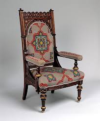 Chair Designed By Henry Fernbach Ca 1829 1883 Maker Pottier And Stymus Manufacturing Company Active Ca 1859 1 Antique Chairs Chair Victorian Furniture