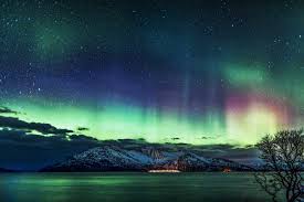 Alaska Aurora Aurora Borealis Northern Lights Nature Sky Landscape Outdoors Artic Boreale Wallpa Sky Landscape Northern Lights Wallpaper Alaska Northern Lights