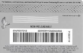 If you do not have your card, do one of the following: Gift Card Five Back Visa United States Of America Metabank Col Us Visa 167 2025 07