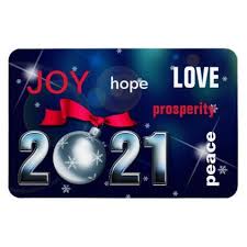 Happy New Year 2021 Christmas Bauble Magnet Zazzle Com In 2020 Happy New Year Cards Personalised Christmas Cards Business Christmas Cards