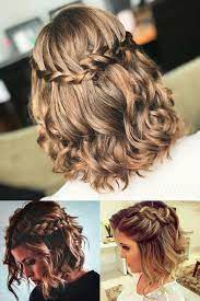 17 Most Attractive Short Curly Hairstyles For Women Loose Curls Short Hair Short Wedding Hair How To Curl Short Hair