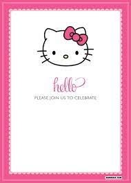 Free Printable Hello Kitty Birthday Invitations Bagvania Free Printable Invitation Hello Kitty Birthday Invitations Hello Kitty Invitations Hello Kitty Party