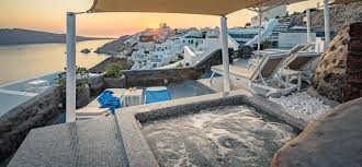 This hotel is located in the most charming village of kassandra in the standard suites are located on the lower levels and the interior offers the ultimate in. Enalion Suites In Oia Santorini Enalion Suites In Oia Santorini Suites On Caldera With Sunset Sea View