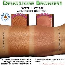 This duo of perfectly complementary contouring powders delivers a flawlessly sculpted face in no time. My Collection Cocomomo80 Drugstore Bronzers Swatches Of Wet N Wild S Color Icon 1st Generation Drugstore Bronzer Tanning Dark Skin Bronzers For Dark Skin