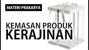 Kain tapis digunakan untuk pernikahan masyarakat. Materi Prakarya Kemasan Produk Kerajinan Youtube