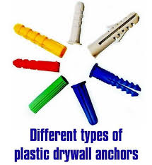 The Many Different Types Of Plastic Wall Anchors For Drywall