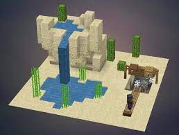 It has diamond ore bouldering zombie. Desert Waterfall Map It Has Diamond Ore Bouldering Zombie And Tropical Fish Mojang Should Use This Style Of Map More Often Mobs Are Hard To Find Especially Tropical Fish Link In Comments