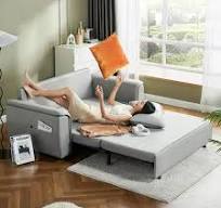 LINSY Muebles De Sala De Estar Modernos Sofá Plegable Cama ...