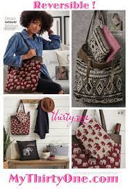 31 Reversible Tote Pouch From Thirty One Gifts In Safari Weave Rio Weave Bettertogether Thirty One Gifts Reversible Tote Thirty One