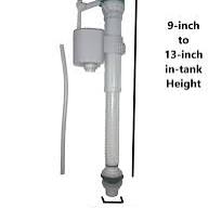 Amazon.com: Briggs and Case - Válvula de llenado de inodoro con altura de  agua ajustable, una gran actualización NuFlush : Herramientas y Mejoras del  ...