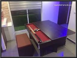 You might need a pool table that doubles as a dining table. Pool Dining Table Buy Pool Dining Table For Best Price At Inr 35 K Set Approx