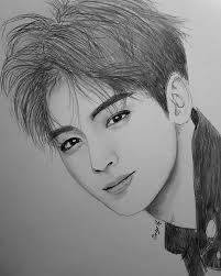 New The 10 Best Art With Pictures Enwoo Officialastro Eunwo O C Chaeunwoo Astro Boysband Singer Kpop Music Lukisan Wajah Sketsa Cara Menggambar