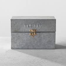 Metal Recipe Box Hearth Hand With Magnolia Target Metal Recipe Box Hearth Hand With Magnolia Bamboo Recipe Box