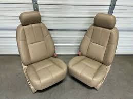 Gm silverado sierra extended cab dune tan leather rear seat 2014 2015 2016 2017 2018. Genuine Oem Front Seats For Chevrolet Suburban For Sale Ebay