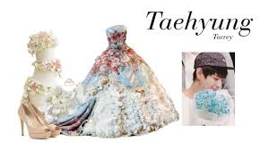 Bts Gf S Wedding Dress V By Bts Outfit Imagine Liked On Polyvore Featuring Art Simple Kpop Korean Bts And Taehyung Dresses Wedding Dresses Fashion