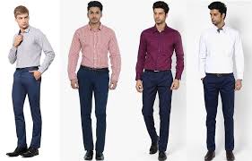 Mens Guide To Perfect Pant Shirt Combination Blue Pants