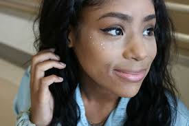 Rookie » DIY Shimmery Snowflake Makeup