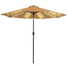 Blissun 9' outdoor aluminum patio umbrella, market striped umbrella with push button tilt and crank 4.5 out of 5 stars 15,686. The 10 Best Patio Umbrellas To Buy In 2021 Bestseekers