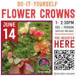 June Craft: Create your own Flower Crowns