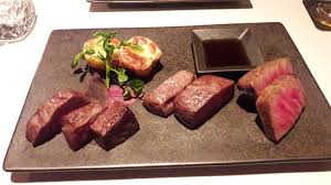 What makes kobe beef special? Kobe Steak Platter Picture Of Rrr Kobe Beef Steak Roppongi Tripadvisor