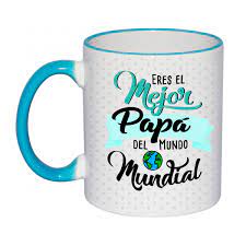 Yo soy del mejor equipo del mundo: Taza Eres El Mejor Papa Del Mundo Mundial
