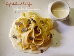 Mmm Buonissimo Tagliatelle Al Tartufo Con Fonduta Di Parmigiano 36 Mesi
