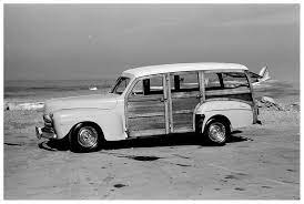 Surf Woody Redondo Breakwater 1963 Vintage Trucks Surfing Vintage Surf