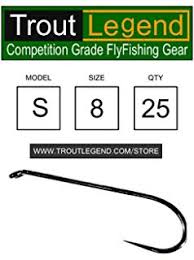 Amazon Com Daiichi 1510 Wet Nymph Fly Tying Hooks Sports