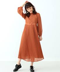 Carolina Glaser Glaser Carolina アコーディオンプリーツ ロングワンピース ワンピース ワンピース Carolina Glaser カロリナ グレイサー のファッション