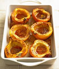 Brown Sugar Chile Baked Acorn Squash Recipe Acorn Squash Recipes Food