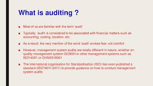 Auditor Training Module 1 Audit Concepts And Definitions Ppt Download