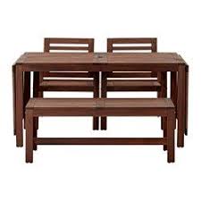 Applaro Table 2 Armchairs And Bench Ikea Outdoor Dining Furniture Outdoor Dining Set Ikea Outdoor
