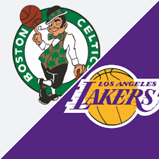 In 1976/77 the lakers symbol was given a facelift. Celtics Vs Lakers Game Summary February 23 2020 Espn