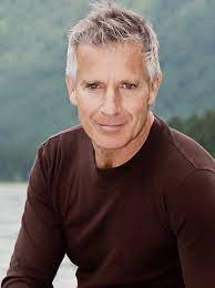 Handsome Gray Haired Man Grey Hair Men Grey Hair Model Silver Hair Men